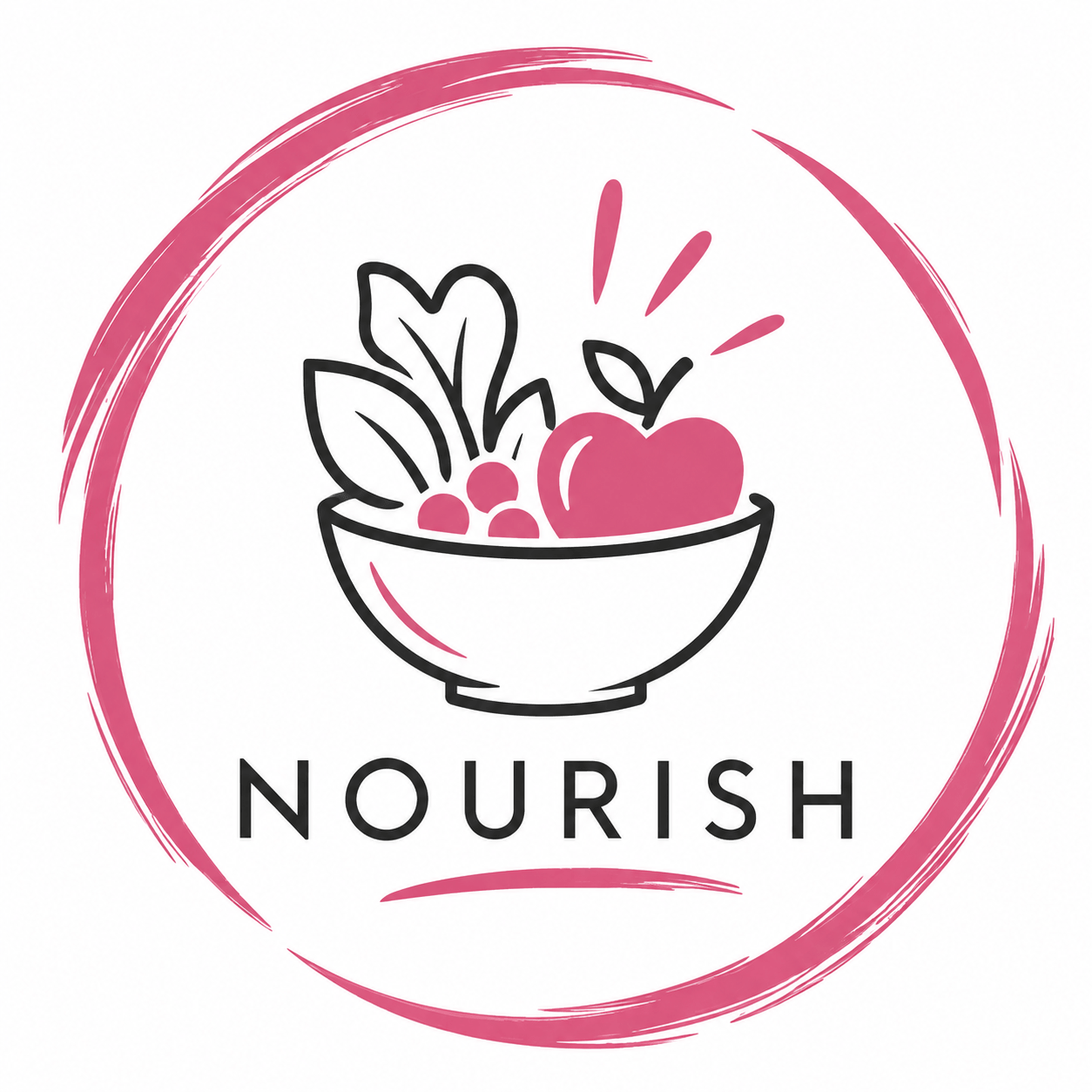 NOURISH nutrition and healthy habits coaching icon